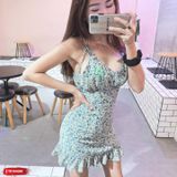  Đầm Chiffon 2 Dây Bèo - YD137260 