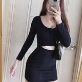  Đầm Body Cut Out Sang Chảnh - YD158270 