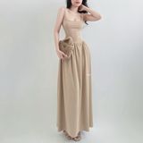  Đầm Maxi Alba Dress Thun Gân TD390404 