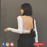  Áo croptop hở lưng YA014210 