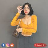  Áo croptop hở lưng YA014210 