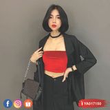  Áo Ống Nhung Đỏ - YA017150 