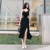  Đầm Maxi Xẻ Tà Bo Eo - YD066350 