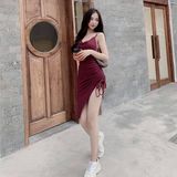  Đầm Body Tà Xéo Rút Đùi - YD036260 