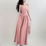  Đầm Maxi Alba Dress Thun Gân TD390404 