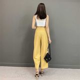  Quần ống rộng (culottes) lưng cao đủ màu - YD0001 