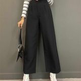  Quần ống rộng (culottes) lưng cao đủ màu - YD0001 