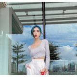  Áo croptop tay dài cổ U - YA1181170 