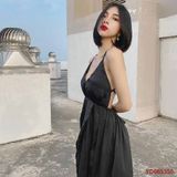  Đầm Maxi Satin - YD065350 