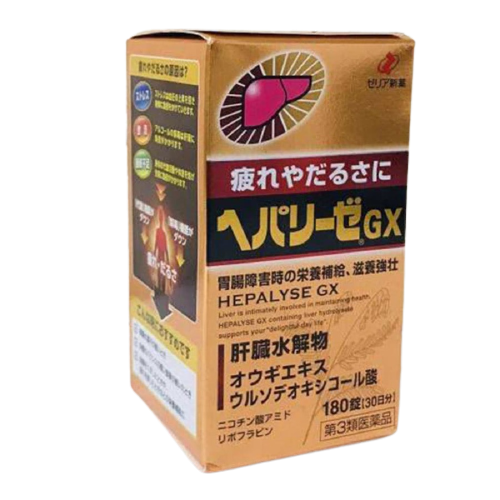 bổ gan, giải độc Gan HEPALYSE GX 180 vien SHOP HÀNG NHẬT SANAKYO