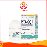 EtiaXil Nhãn Xanh Detranspirant Traitement Roll-On Peaux Sensibles - Lăn Khử Mùi Cho Da Nhạy Cảm, Chai 15ml