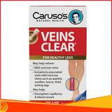 Suy giãn tĩnh mạch Caruso's Veins Clear Úc, hộp 60 viên