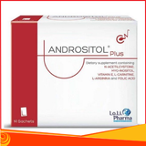 Andrositol Plus - nhập khẩu Ý (chính hãng) 14 gói - Hỗ trợ sinh sản cho nam giới.