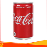 Nước giải khát có ga Coca nội địa Nhật 1 lon 160mL