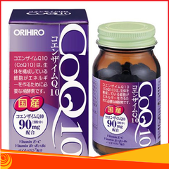 Coenzyme Q10 Orihiro 90 viên bổ trợ tim mạch, chống lão hoá