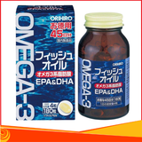 Dầu Cá Omega 3 Orihiro Nhật Bản 180 Viên