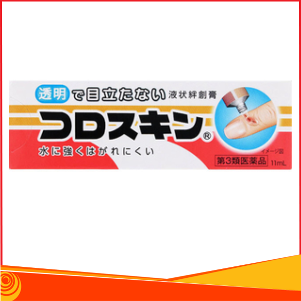 Gel bôi đứt tay, vết xước, làm lành vết thương 11ml Nhật Bản