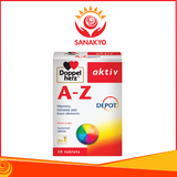 A-Z DEPOT - Thực phẩm hỗ trợ cường hệ miễn dịch - Hộp 30  viên