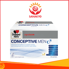 Conceptive Men - Hỗ trợ cải thiện sinh lý nam giới - Hộp 30 gói