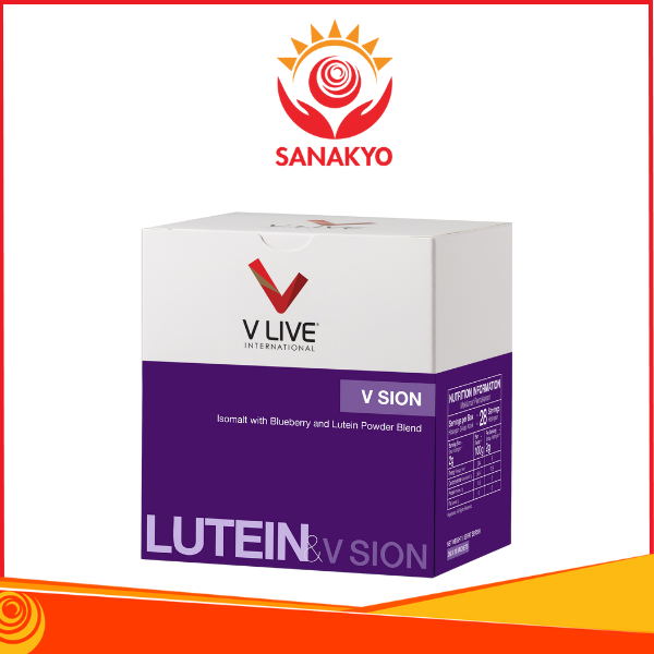 Vlive Sion - Hỗ trợ tăng cường thị lực- Hộp 28 gói.