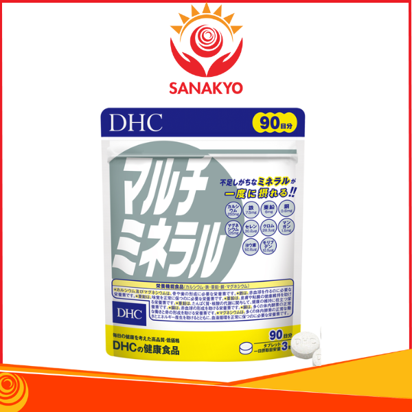 Viên uống Multi Minerals DHC hỗ trợ bổ sung khoáng chất cho cơ thể 90 ngày - 270 viên