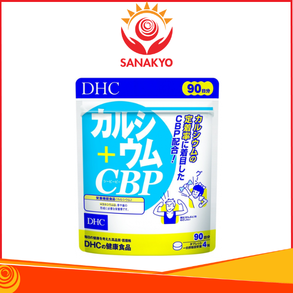 Viên uống Calcium + CBP DHC hỗ trợ bổ sung canxi 90 ngày - 360 viên