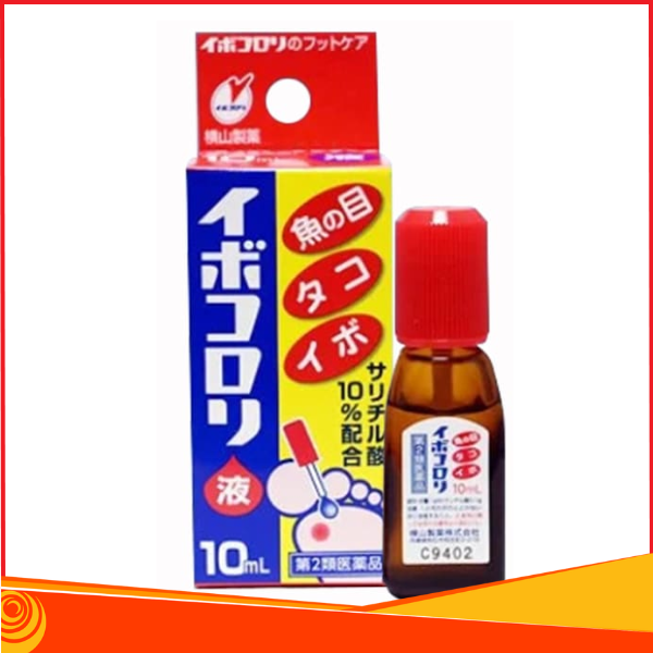 Dung dịch trị mụn cóc, mắc cá, chai sần Ibokorori Nhật Bản 10ml