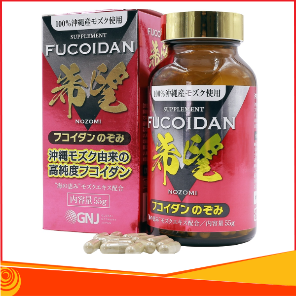 FUCOIDAN NOZOMI 150 VIÊN Tăng miễn dịch, ngừa ung thư