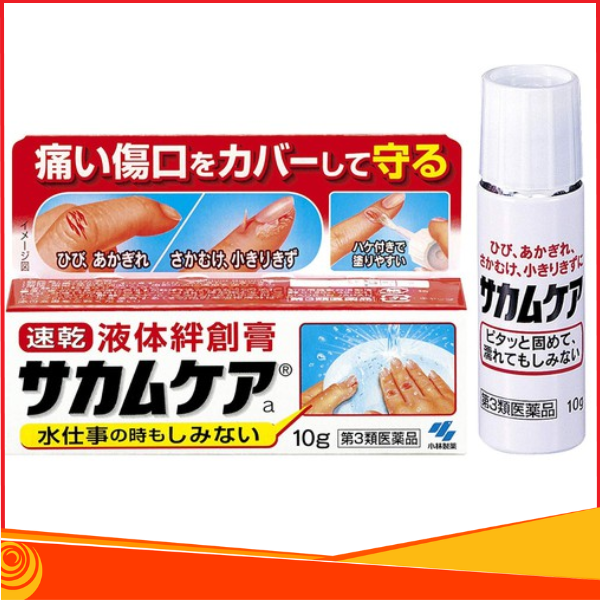 Gel bôi vết thương hở, trị xước, đứt tay 10g Kobayashi.