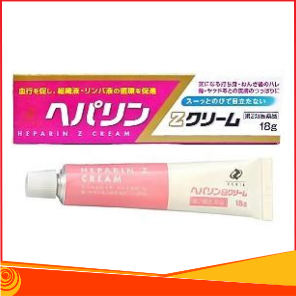 Kem giảm bầm tím – bong gân Heparin Z 18g Nhật Bản