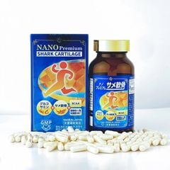 NANO PREMIUM SHARK CARTILAGE 150 viên - Viên uống hỗ trợ bồi bổ sức khỏe xương, sụn khớp
