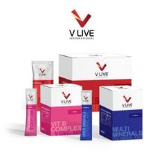 Bộ 3 Vlive - V1 thực phẩm dinh dưỡng tế bào cải thiện sức khoẻ
