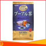 Trà Phổ Nhĩ Orihiro - Hỗ trợ chống oxy hóa, ngăn ngừa bệnh tật, bảo vệ sức khỏe, 60 gói