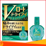 Nhỏ Mắt Rohto V-Premium Màu Xanh Lá 15ml giảm khô mắt, ngứa cộm, mỏi mắt