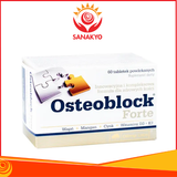 OSTEOBLOCK FORTE - Hỗ trợ bổ sung Canxi cho cơ thể, Hộp 60 viên