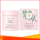 Kem Kích Trắng Nâng Tone Bảo Vệ Da Weilaiya White Tone-Up Body Cream SPF30 PA+++