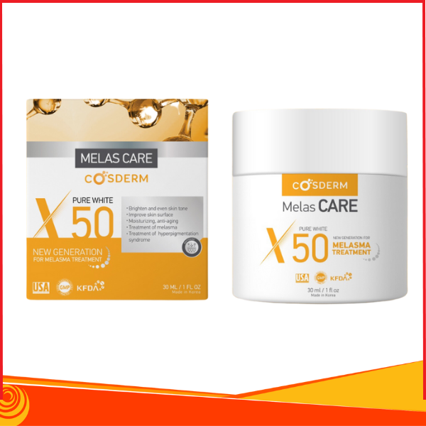 Melas Care đẩy lùi nám, sạm da, tàn nhang Cosderm Hàn Quốc 30ml