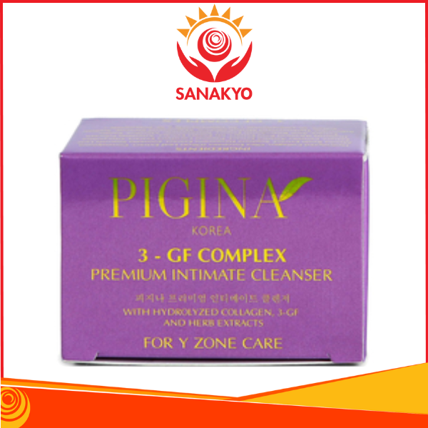 Viên đặt phụ khoa Pigina Premium Intimate Cleanser - Hỗ trợ vệ sinh cơ quan sinh dục ngoài của phụ nữ, Hộp 6 viên