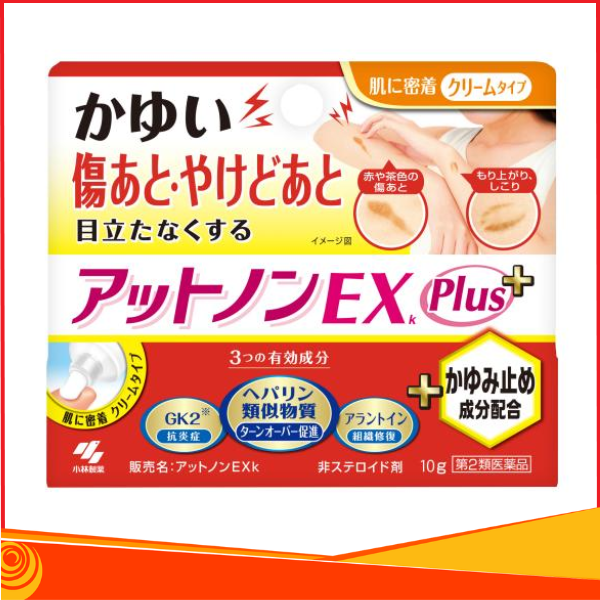 Kem bôi giảm bầm, giảm ngứa, ngừa thâm, sẹo Kobayashi EX Anti Plus 10g