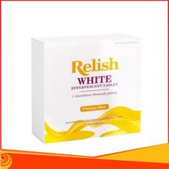 RELISH WHITE - Viên Sủi Trắng Da