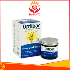 Optibac Probiotics Every Day EXTRA - Men Vi Sinh Hỗ Trợ Cho Người Đau Dạ Dày, Đại Tràng, Hộp 30 Viên