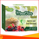 Detox thải độc ruột 30 gói Mealtox GOLD Bổ sung chất xơ, hỗ trợ tiêu hóa, hỗ trợ giảm cholesterol, hỗ trợ giảm cân.