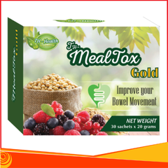 Detox 30 gói Mealtox GOLD Bổ sung chất xơ, hỗ trợ tiêu hóa, hỗ trợ giảm cholesterol, hỗ trợ giảm cân.