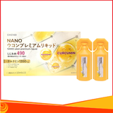 Nước Uống Tinh Chất Nghệ Fucoidan Eikenbi Nano Ukon Premium Liquid, Hộp 15 ống