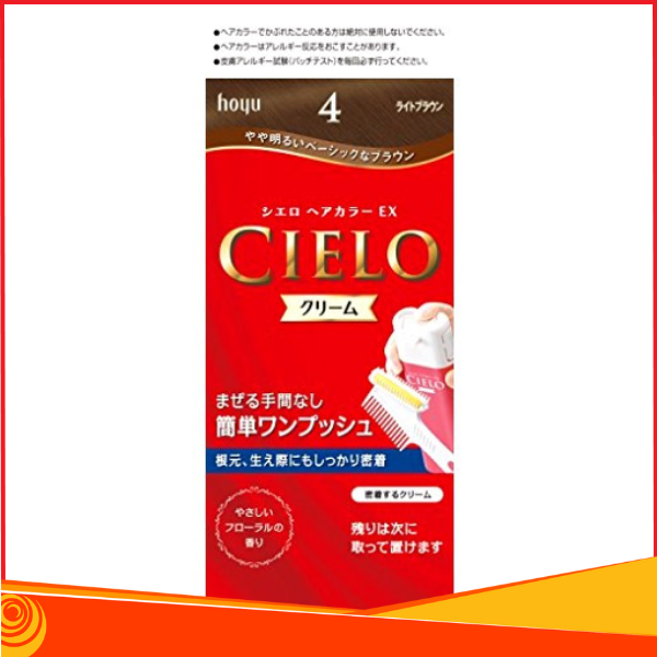 Thuốc nhuộm tóc dạng kem Cielo số 4