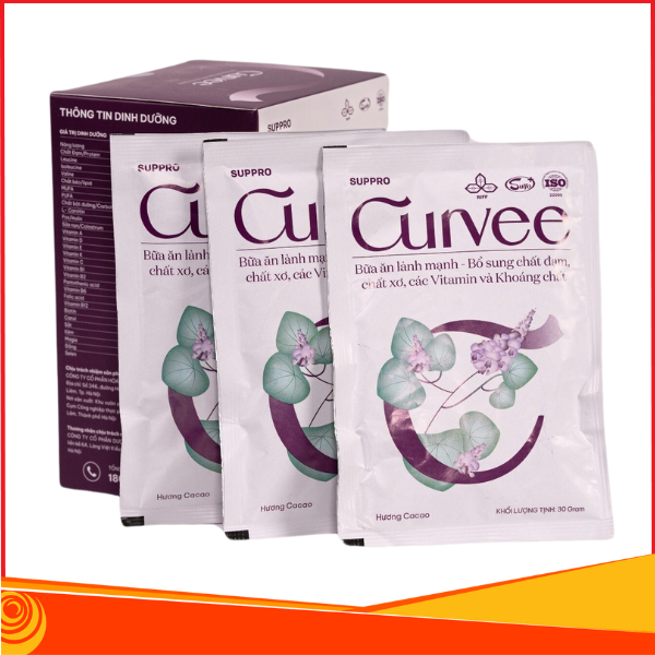 Suppro Curvee hương Cacao - Giải pháp dinh dưỡng dành cho phụ nữ cần duy trì vóc dáng và cân nặng