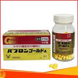 Viên cảm cúm Taisho Pabron Gold A 210 viên Nhật Bản 4987306045132