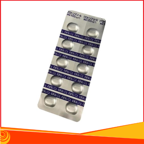 Viên đặt Âm đạo Fuji Pharma 100mg - 1 vĩ 10 viên