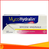 Viên đặt Mycohydralin Pháp giảm nấm ngứa mùi hôi, khí hư, huyết trắng, viêm nhiễm âm đạo, viêm lộ tuyến.