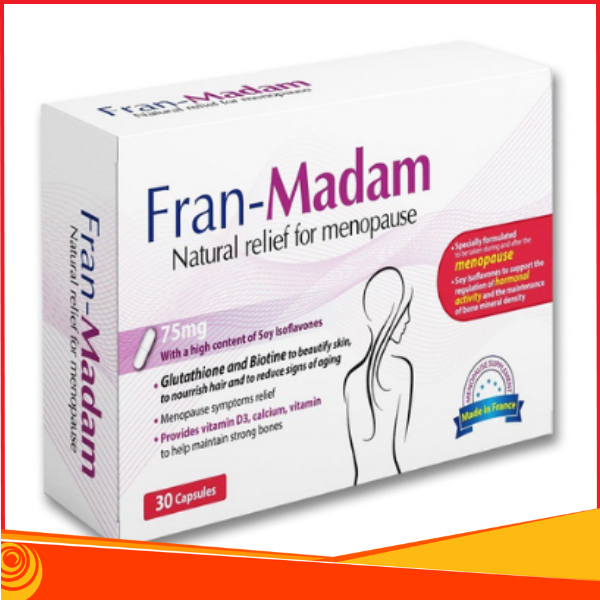 Viên uống bổ sung nội tiết tố nữ Fran Madam 30 viên